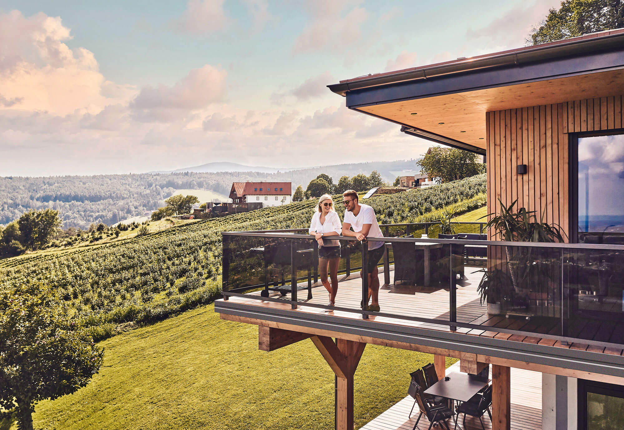 balkongelaender alu glas von leeb balkone